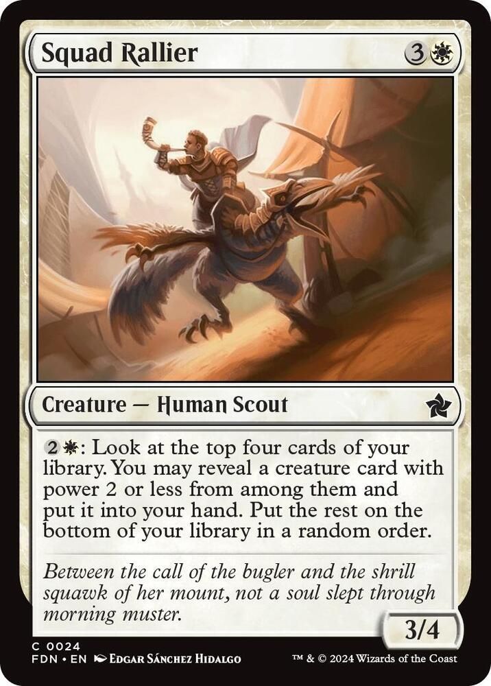 Squad Rallier - Foundations (Foil) Foundations