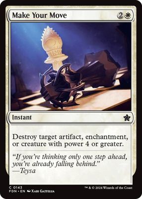 Make Your Move - Foundations (Foil) Foundations