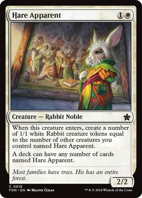 Hare Apparent - Foundations (Foil) Foundations