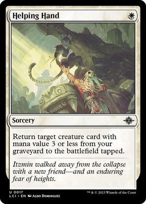 Helping Hand - The Lost Caverns of Ixalan ((Español) ) The Lost Caverns of Ixalan