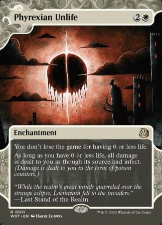 Phyrexian Unlife 0011 Wilds of Eldraine Enchanting Tales Singles