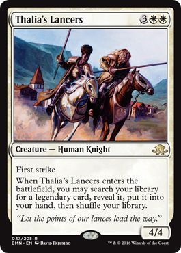 Thalia&#39;s Lancers 047/205 Eldritch Moon Singles-Ruso-