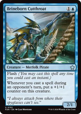 Brineborn Cutthroat - Foundations (Foil) Foundations