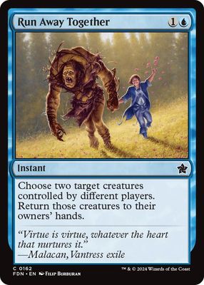Run Away Together - Foundations (Foil) Foundations