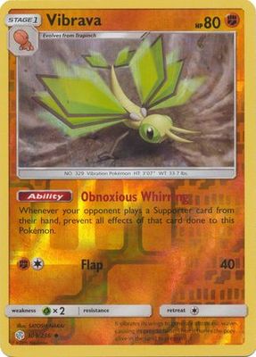 Vibrava - 109/236 - Uncommon Reverse Holo