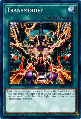 Transmodify - SDSB-EN029 - Common 1st Edition Structure Deck: Soulburner Singles (espanol)