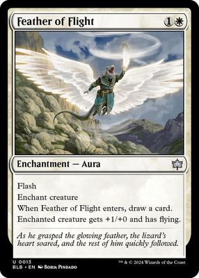 Feather of Flight - Bloomburrow (BLB) Bloomburrow (Español)