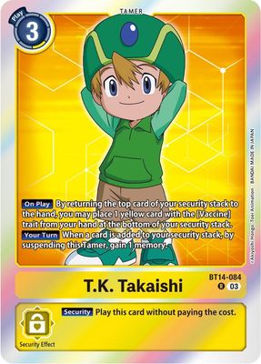 T.K. Takaishi - Blast Ace (BT14) Blast Ace