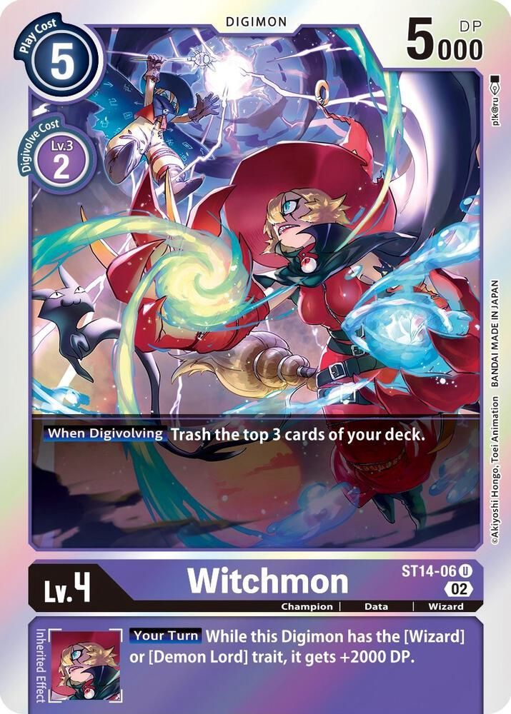 Witchmon - Starter Deck 14: Beelzemon Advanced Deck Set (ST-14) Starter Deck 14: Beelzemon Advanced Deck Set