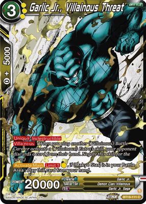 Garlic Jr., Villainous Threat - Fighter&#39;s Ambition (DBS-B19) Fighter&#39;s Ambition