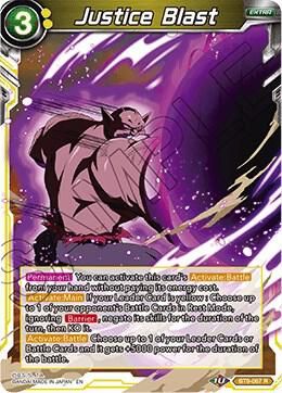 Justice Blast - Universal Onslaught (DBS-B09) Universal Onslaught