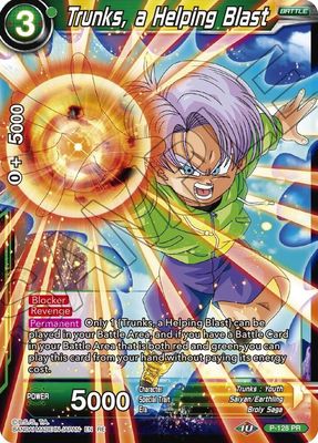 Trunks, a Helping Blast - Mythic Booster (MB-01) Mythic Booster