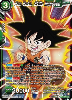 Son Goku, Skills Improved - Dawn of the Z-Legends (DBS-B18) Dawn of the Z-Legends