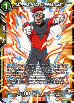 Kahseral, the Slashstriker - Expansion Deck Box Set 12: Universe 11 Unison (DBS-BE12) Foil