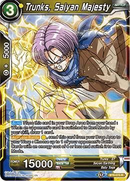Trunks, Saiyan Majesty - Malicious Machinations (DBS-B08) FOIL