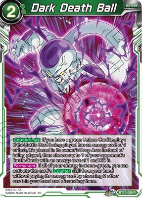 Dark Death Ball - Rise of the Unison Warrior (DBS-B10) Rise of the Unison Warrior