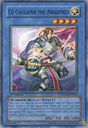 Cu Chulainn the Awakened - STON-EN033 - Common 1st Edition Strike of Neos [STON] 1st Edition Singles
