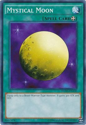 Mystical Moon - YGLD-ENA30 - Common Unlimited Yugi&#39;s Exodia Deck Unlimited (YGLD-ENA)