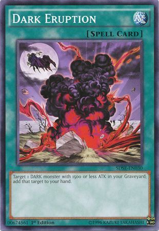 Dark Eruption - SDSE-EN030 - Common 1st Edition Structure Deck: Synchron Extreme 1st Edition Singles