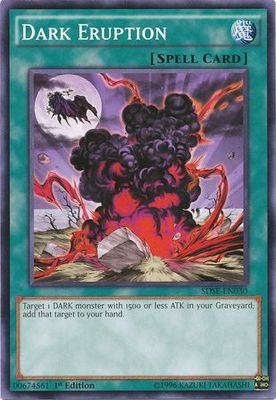 Dark Eruption - SDSE-EN030 - Common 1st Edition Structure Deck: Synchron Extreme 1st Edition Singles