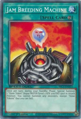 Jam Breeding Machine - SBC1-ENH11 - Common 1st Edition Speed Duel: Streets of Battle City Singles