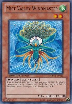 Mist Valley Windmaster - GLD3-EN033 - Common Limited Edition Gold Series 3 (2010) [GLD3]