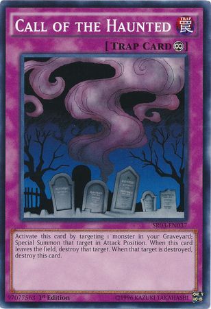 Call of the Haunted - SR03-EN037 - Common 1st Edition Structure Deck: Machine Reactor 1st Edition Singles