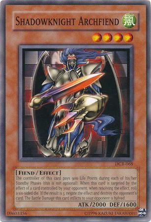 Shadowknight Archfiend - DCR-068 - Common Unlimited Dark Crisis [DCR] Unlimited Singles