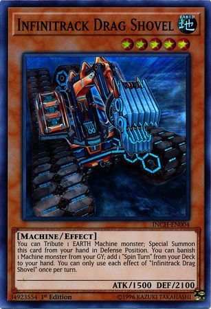 Infinitrack Drag Shovel - INCH-EN004 - Super Rare 1st Edition The Infinity Chasers Singles