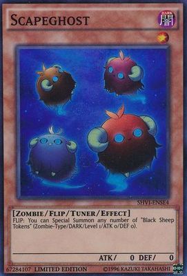 Scapeghost - SHVI-ENSE4 - Super Rare Limited Edition Shining Victories 1st Edition Singles (espanol)