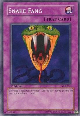 Snake Fang - MRL-050 - Common 1st Edition Magic Ruler [MRL] 1st Edition Singles