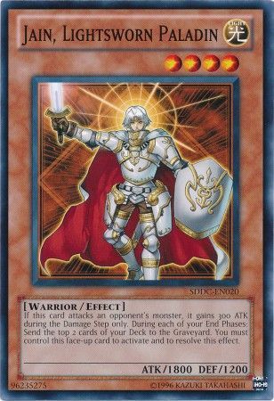 Jain, Lightsworn Paladin - SDDC-EN020 - Common Unlimited Structure Deck: Dragons Collide Unlimited Singles