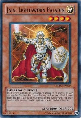 Jain, Lightsworn Paladin - SDDC-EN020 - Common Unlimited Structure Deck: Dragons Collide Unlimited Singles