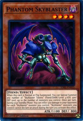 Phantom Skyblaster - SDPL-EN015 - Common 1st Edition Structure Deck: Powercode Link 1st Edition Singles (espanol)