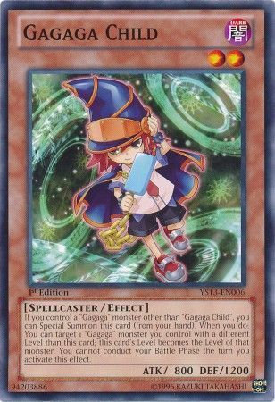 Gagaga Child - YS13-EN006 - Common 1st Edition Starter Deck: Super Starter: V for Victory [YS13]