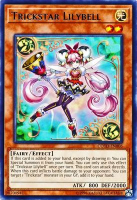 Trickstar Lilybell - COTD-EN006 - Rare Unlimited Code of the Duelist Unlimited Singles