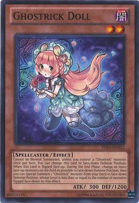 Ghostrick Doll - PRIO-EN022 - Common Unlimited Primal Origin Unlimited Singles