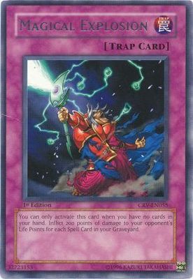 Magical Explosion - CRV-EN055 - Rare 1st Edition Cybernetic Revolution [CRV] 1st Edition Singles