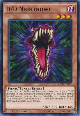 D/D Nighthowl - SDPD-EN009 - Common 1st Edition Structure Deck: Pendulum Domination Singles
