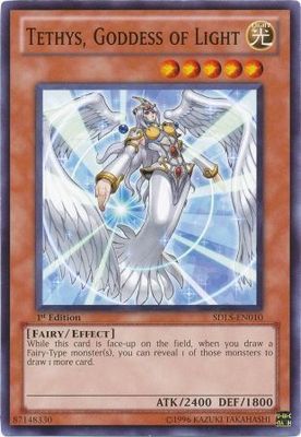 Tethys, Goddess of Light - SDLS-EN010 - Common 1st Edition Structure Deck: Lost Sanctuary 1st Edition Singles (espanol)
