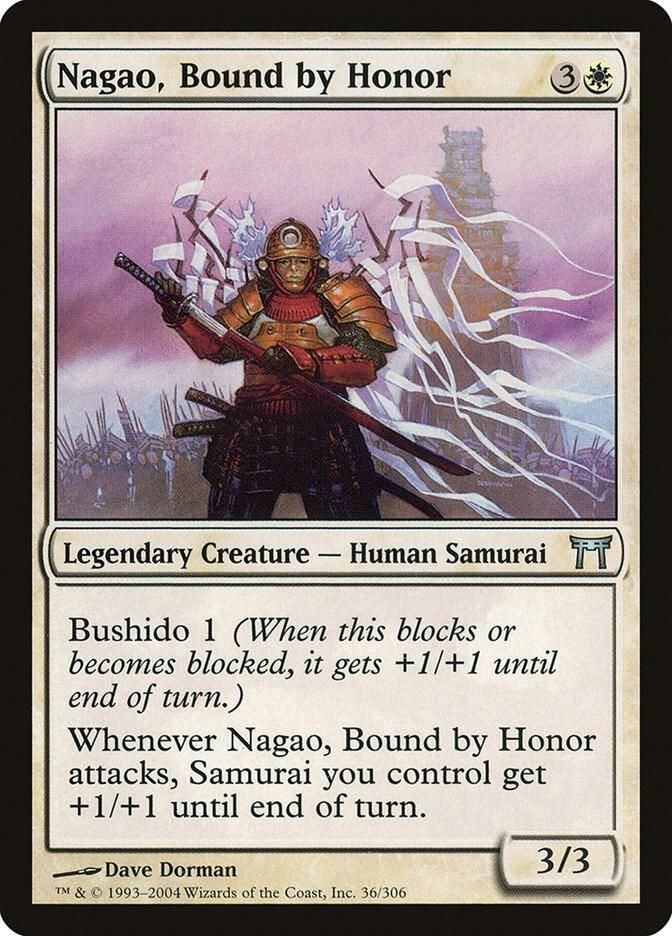 Nagao, Bound by Honor 36/306 - Champions of Kamigawa Singles
