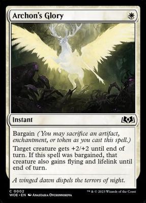 Archon&#39;s Glory 0002 Wilds of Eldraine Singles
