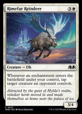 Rimefur Reindeer 0027 Wilds of Eldraine Singles