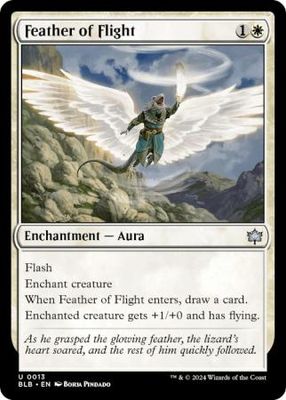 Feather of Flight 013 Bloomburrow Singles