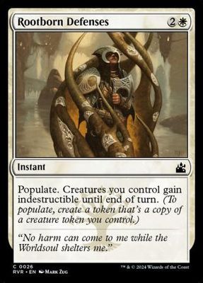 Rootborn Defenses 0026 Ravnica Remastered Singles