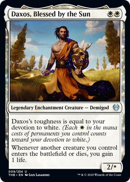 Daxos, Blessed by the Sun 009/254 Theros: Beyond Death Singles