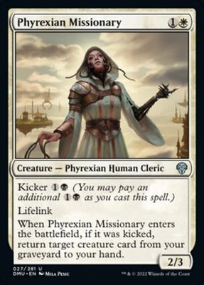 Phyrexian Missionary 027/281 Dominaria United Singles