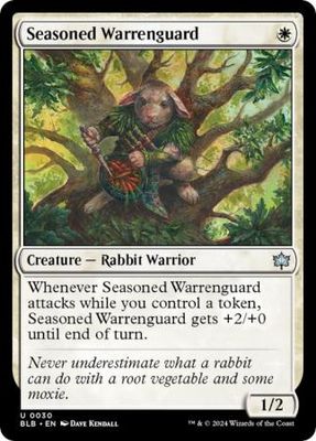 Seasoned Warrenguard 030 Bloomburrow Singles