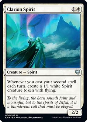 Clarion Spirit 006/285 - Kaldheim Singles