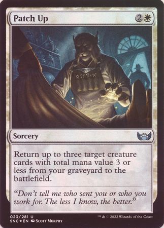 Patch Up 023/281 - Foil Streets of New Capenna Foil Singles